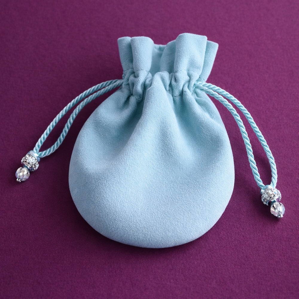 Tiffany & Co Blue Box + Pouch Set Authentic Jewelry Packaging Gift Ready - Picture 5 of 6